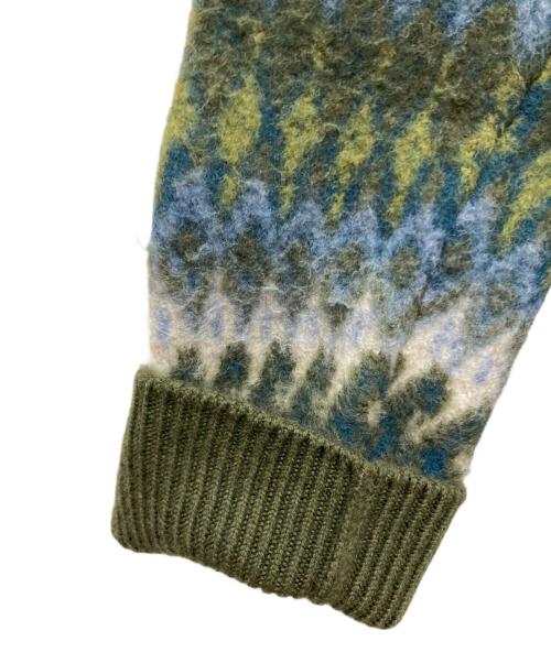ALANUI（アラヌイ）ALANUI (アラヌイ) ノルディックセーター グリーン サイズ:SIZE Sの古着・服飾アイテム