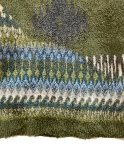 ALANUI（アラヌイ）ALANUI (アラヌイ) ノルディックセーター グリーン サイズ:SIZE Sの古着・服飾アイテム