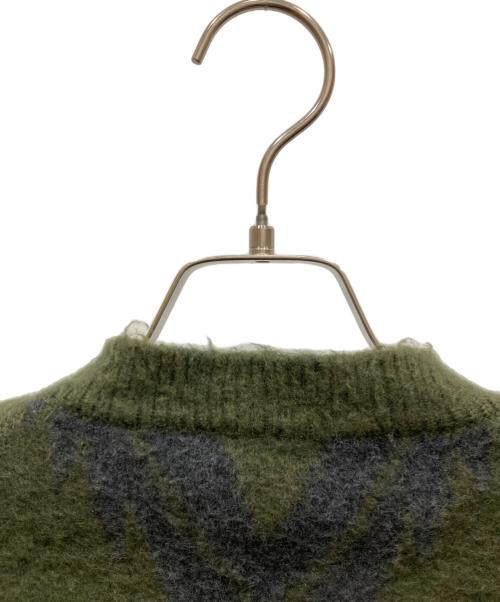 ALANUI（アラヌイ）ALANUI (アラヌイ) ノルディックセーター グリーン サイズ:SIZE Sの古着・服飾アイテム