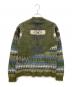 ALANUI (アラヌイ) ノルディックセーター グリーン サイズ:SIZE S：14000円