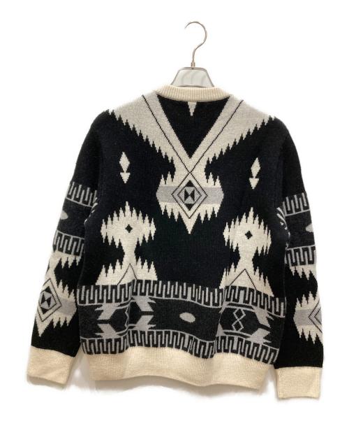 ALANUI（アラヌイ）ALANUI (アラヌイ) アイコンジャガードセーター ブラック サイズ:SIZE Lの古着・服飾アイテム