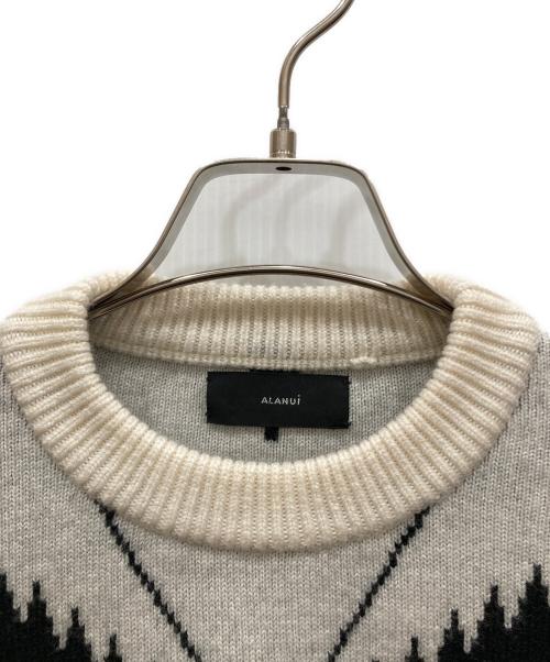 ALANUI（アラヌイ）ALANUI (アラヌイ) アイコンジャガードセーター ブラック サイズ:SIZE Lの古着・服飾アイテム