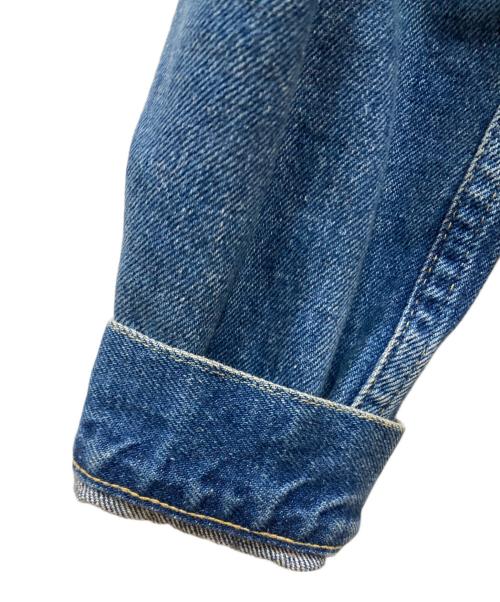 R.H.Vintage（ロンハーマン・ヴィンテージ）R.H.Vintage (ロンハーマン・ヴィンテージ) ノーカラーデニムジャケット インディゴ サイズ:SIZE XSの古着・服飾アイテム