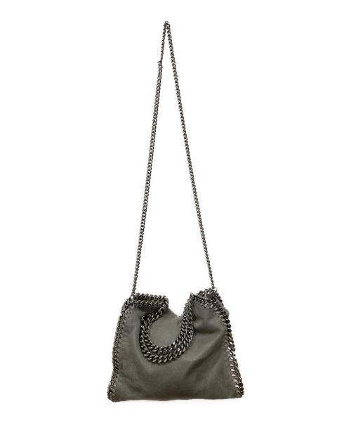 STELLA McCARTNEY（ステラマッカートニー）STELLA McCARTNEY (ステラマッカートニー) ファラベラ シャギーディア ミニトート グレーの古着・服飾アイテム