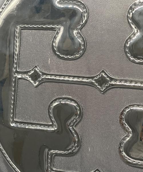 TORY BURCH（トリーバーチ）TORY BURCH (トリーバーチ) パテントレザートートバッグ ブラックの古着・服飾アイテム