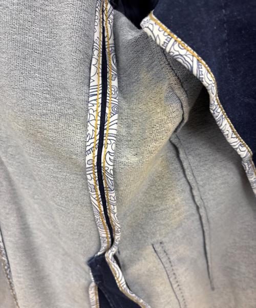 CIRCOLO 1901（チルコロ1901）Circolo 1901 (チルコロ1901) インディゴ テーラードジャケット ネイビー サイズ:46の古着・服飾アイテム