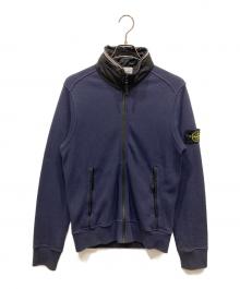 STONE ISLAND（ストーンアイランド）の古着「FULL OPEN SWEAT BLOUSON」｜ブルー