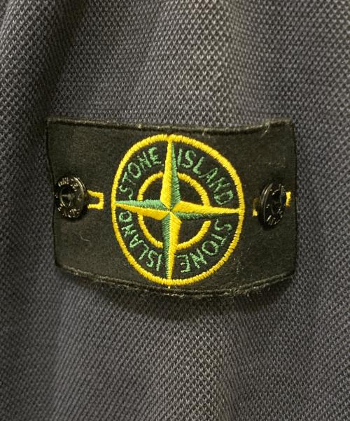 STONE ISLAND（ストーンアイランド）STONE ISLAND (ストーンアイランド) FULL OPEN SWEAT BLOUSON ブルー サイズ:SIZE Sの古着・服飾アイテム