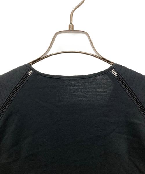 BORDERS at BALCONY（ボーダーズアットバルコニー）BORDERS AT BALCONY (ボーダーズアットバルコニー) バレリーナマキシワンピース ブラック サイズ:SIZE 36の古着・服飾アイテム