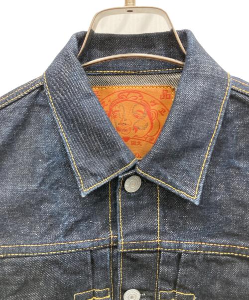 EVISU（エヴィス）EVISU (エヴィス) デニムジャケット インディゴ サイズ:36の古着・服飾アイテム