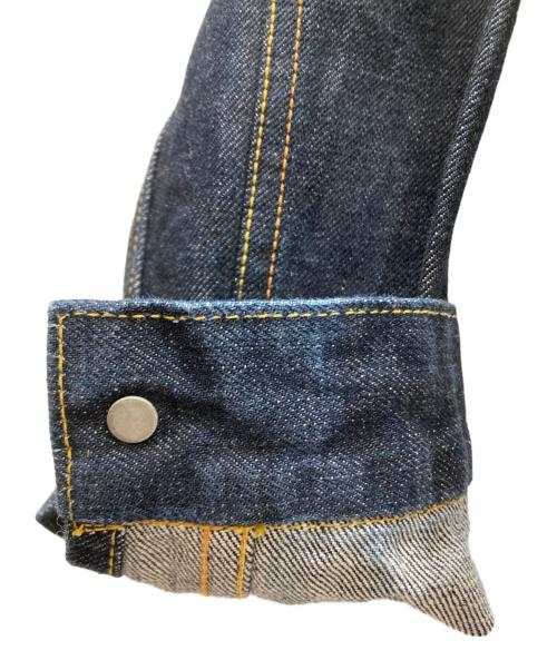 EVISU（エヴィス）EVISU (エヴィス) デニムジャケット インディゴ サイズ:36の古着・服飾アイテム