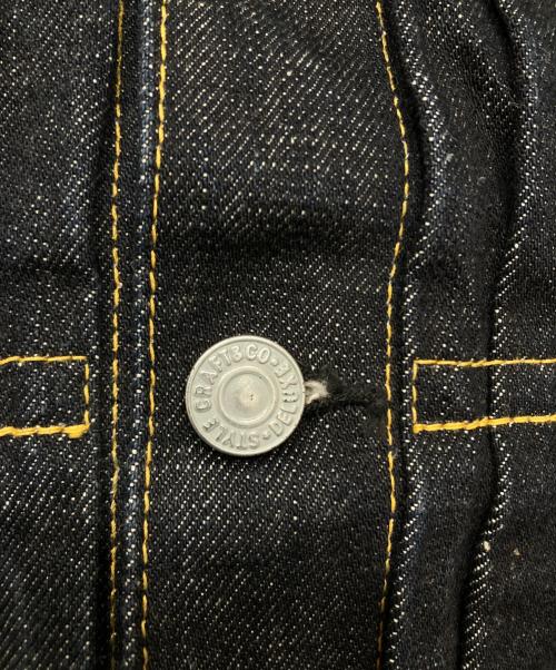 EVISU（エヴィス）EVISU (エヴィス) デニムジャケット インディゴ サイズ:36の古着・服飾アイテム