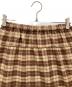 中古・古着 PINK HOUSE (ピンクハウス) フレアチェックスカート ブラウン サイズ:無し：15000円