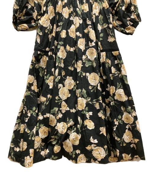 INGEBORG（インゲボルグ）INGEBORG (インゲボルグ) フレンチピオニーpt.ワンピース ブラック サイズ:不明の古着・服飾アイテム