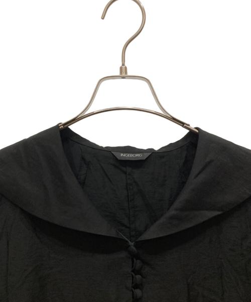 INGEBORG（インゲボルグ）INGEBORG (インゲボルグ) ノースリーブワンピース ブラック サイズ:不明の古着・服飾アイテム