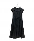 INGEBORGインゲボルグ）の古着「ノースリーブワンピース」｜ブラック