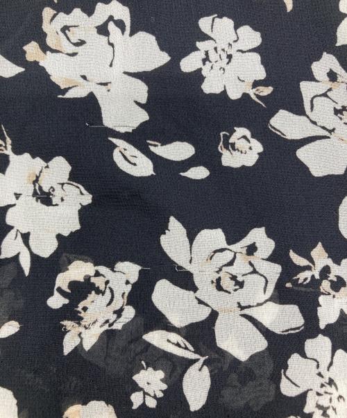 INGEBORG（インゲボルグ）INGEBORG (インゲボルグ) くちなし小紋pt.スカート ブラック サイズ:SIZE 3の古着・服飾アイテム