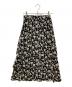INGEBORG (インゲボルグ) くちなし小紋pt.スカート ブラック サイズ:SIZE 3：9000円
