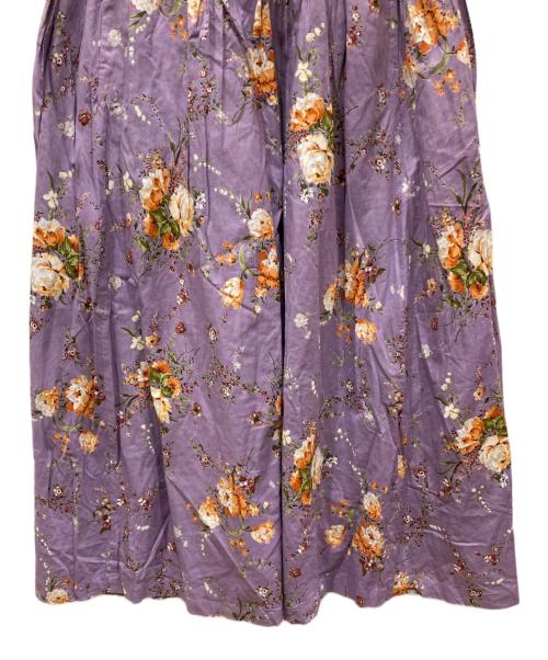 INGEBORG（インゲボルグ）INGEBORG (インゲボルグ) ボタニカルpt.ワンピース パープル サイズ:不明の古着・服飾アイテム