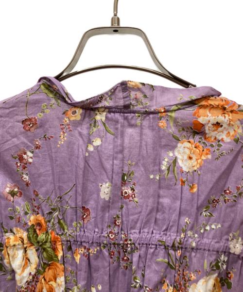 INGEBORG（インゲボルグ）INGEBORG (インゲボルグ) ボタニカルpt.ワンピース パープル サイズ:不明の古着・服飾アイテム