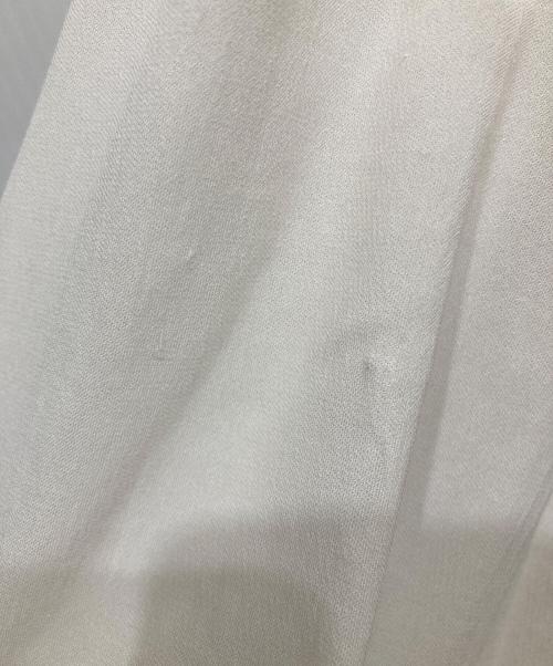 INGEBORG（インゲボルグ）INGEBORG (インゲボルグ) フリル衿ブラウス ホワイト サイズ:不明の古着・服飾アイテム