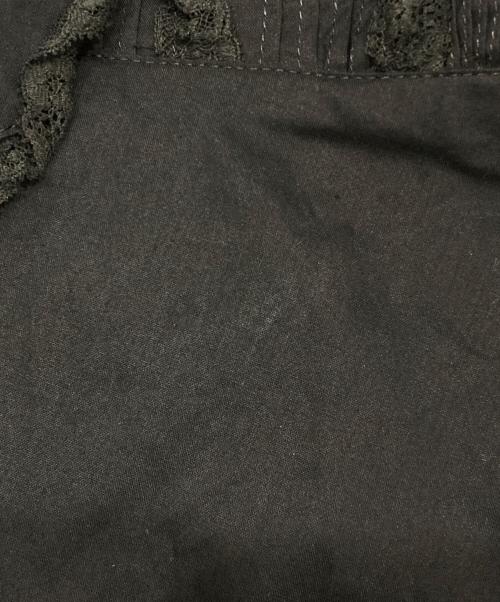 INGEBORG（インゲボルグ）INGEBORG (インゲボルグ) フランスレース使用ローンブラウス ブラック サイズ:不明の古着・服飾アイテム