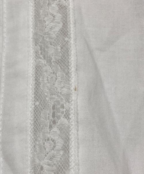 INGEBORG（インゲボルグ）INGEBORG (インゲボルグ) フランスレース使用ローンブラウス ホワイト サイズ:不明の古着・服飾アイテム