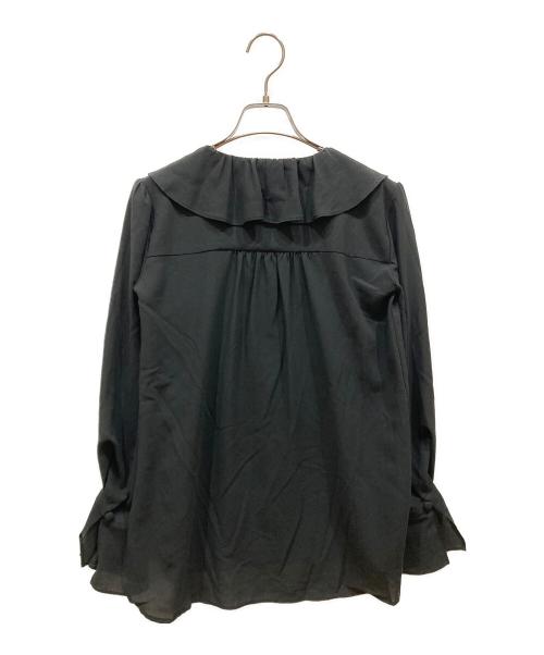 INGEBORG（インゲボルグ）INGEBORG (インゲボルグ) ブラウス ブラック サイズ:不明の古着・服飾アイテム