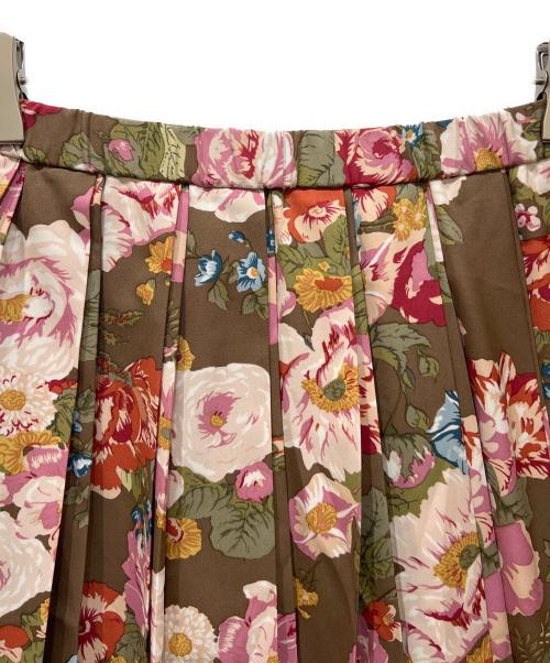 INGEBORG（インゲボルグ）INGEBORG (インゲボルグ) ロココpt.ランダムプリーツスカート ブラウン サイズ:SIZE 3の古着・服飾アイテム