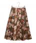 INGEBORG（インゲボルグ）の古着「ロココpt.ランダムプリーツスカート」｜ブラウン