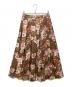 INGEBORG (インゲボルグ) ロココpt.ランダムプリーツスカート ブラウン サイズ:SIZE 3：8000円