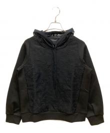 INGEBORG（インゲボルグ）の古着「レースパーカー」｜ブラック