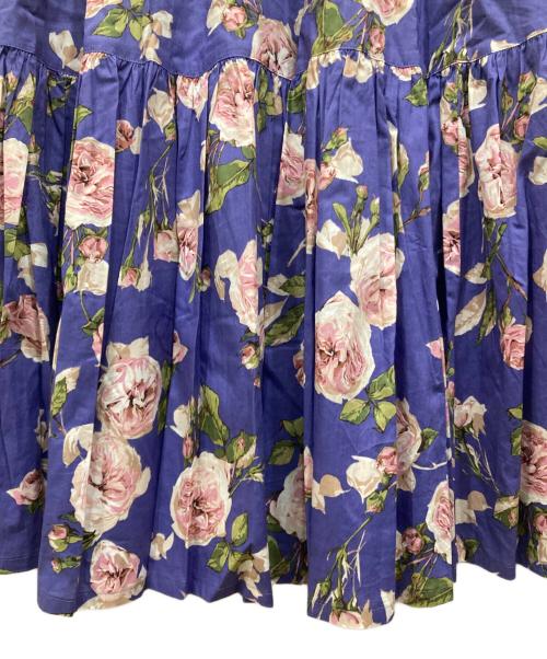 INGEBORG（インゲボルグ）INGEBORG (インゲボルグ) フレンチピオニーpt.スカート パープル サイズ:SIZE SIZE 3の古着・服飾アイテム