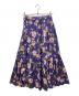 INGEBORG (インゲボルグ) フレンチピオニーpt.スカート パープル サイズ:SIZE SIZE 3：20000円