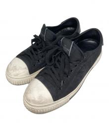 VALENTINO GARAVANI（ヴァレンティノ・ガラヴァーニ）の古着「ローカットスニーカー」｜ブラック