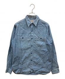 BUZZ RICKSON'S（バズリクソンズ）の古着「シャンブレーワークシャツ」｜インディゴ