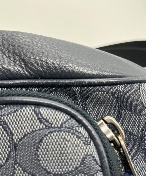 COACH（コーチ）COACH (コーチ) ショルダーバッグ ネイビーの古着・服飾アイテム
