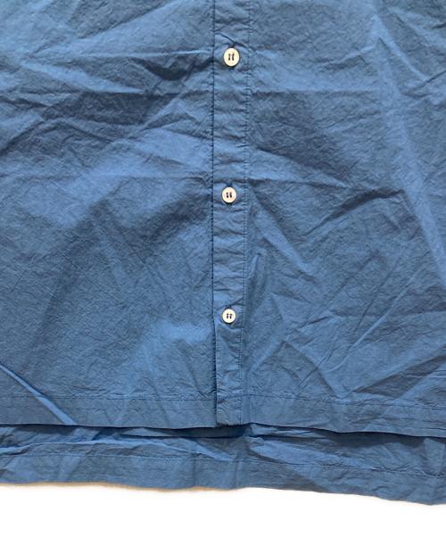 nest Robe（ネストローブ）nest Robe (ネストローブ) バンドカラーワンピース ブルー サイズ:SIZE Freeの古着・服飾アイテム