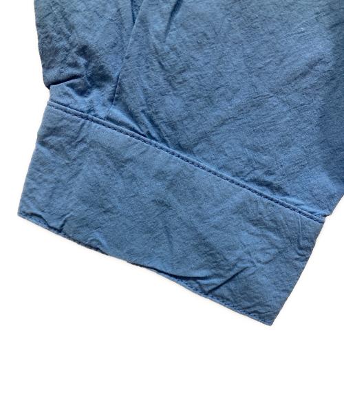 nest Robe（ネストローブ）nest Robe (ネストローブ) バンドカラーワンピース ブルー サイズ:SIZE Freeの古着・服飾アイテム