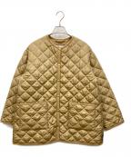 Traditional Weatherwearトラディショナルウェザーウェア）の古着「キルティングジャケット　ARKLEY A-LINE MIDDLE」｜ブラウン