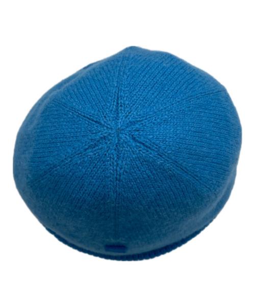 Acne studios（アクネ ストゥディオズ）ACNE STUDIOS (アクネ ストゥディオズ) マイクロフェイスパッチビーニー ブルー サイズ:ONE SIZE（56cm)の古着・服飾アイテム