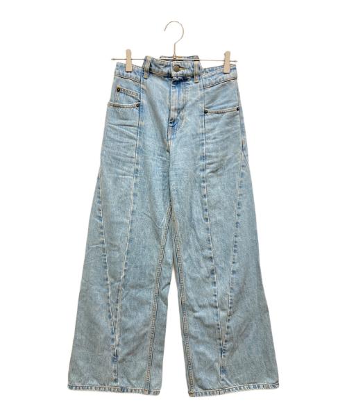 Martin Margiela1（マルタンマルジェラ1）Martin Margiela1 (マルタンマルジェラ1) 再構築ワイドデニムパンツ インディゴ サイズ:SIZE 36の古着・服飾アイテム