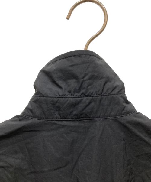 MONCLER（モンクレール）MONCLER (モンクレール) Logo Patch Snap Button Shirt One Piece　ABITO ブラック サイズ:SIZE 38の古着・服飾アイテム