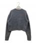 Ron Herman (ロンハーマン) フォックスカシミヤ混ニット グレー サイズ:SIZE XS：9000円