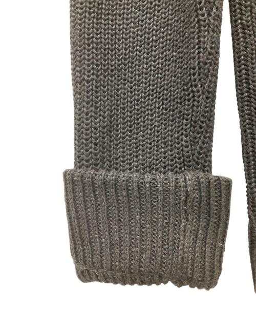 POLO RALPH LAUREN（ポロ・ラルフローレン）POLO RALPH LAUREN (ポロ・ラルフローレン) リネン混ニットジャケット ブラック サイズ:SIZE Mの古着・服飾アイテム