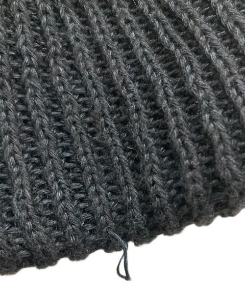 POLO RALPH LAUREN（ポロ・ラルフローレン）POLO RALPH LAUREN (ポロ・ラルフローレン) リネン混ニットジャケット ブラック サイズ:SIZE Mの古着・服飾アイテム