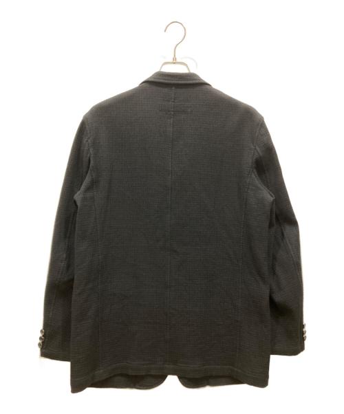 COMME des GARCONS HOMME（コムデギャルソン オム）COMME des GARCONS HOMME (コムデギャルソン オム) ナイロン混テーラードジャケット ブラック サイズ:SIZE Sの古着・服飾アイテム
