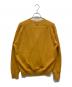 BATONER (バトナ―) SILK V NECK CARDIGAN イエロー サイズ:SIZE 2：12000円