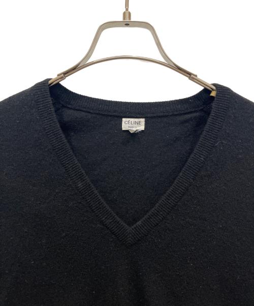CELINE（セリーヌ）CELINE (セリーヌ) カシミヤニット ブラック サイズ:不明の古着・服飾アイテム