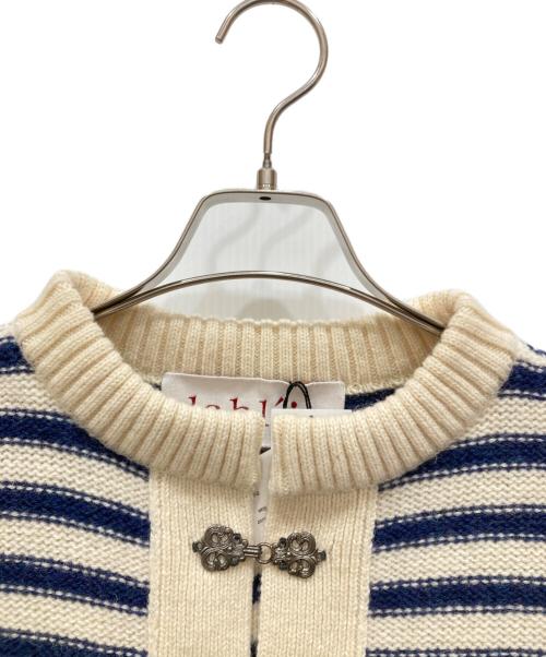 dahl'ia（ダリア）dahl'ia (ダリア) チロリアンセーター ホワイト×ブルー サイズ:SIZE Freeの古着・服飾アイテム